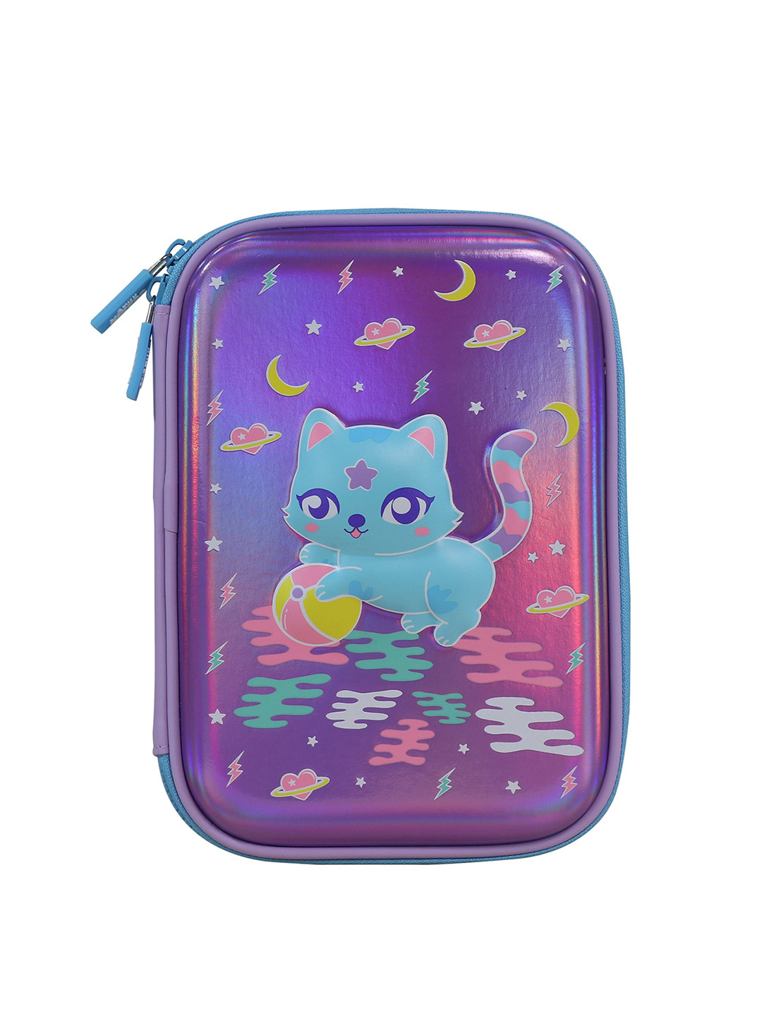 Smily Kiddos Kitty Theme Printed Pencil Case