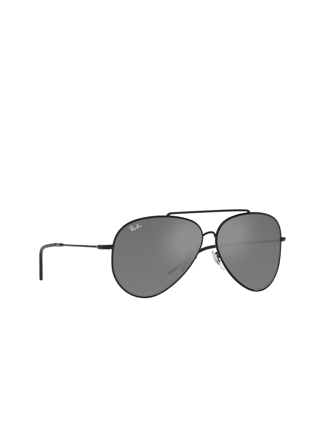 RAY-BAN Reverse Unisex UV Protected Grey Lens Pilot Sunglasses - 0RBR0101S002/GS62