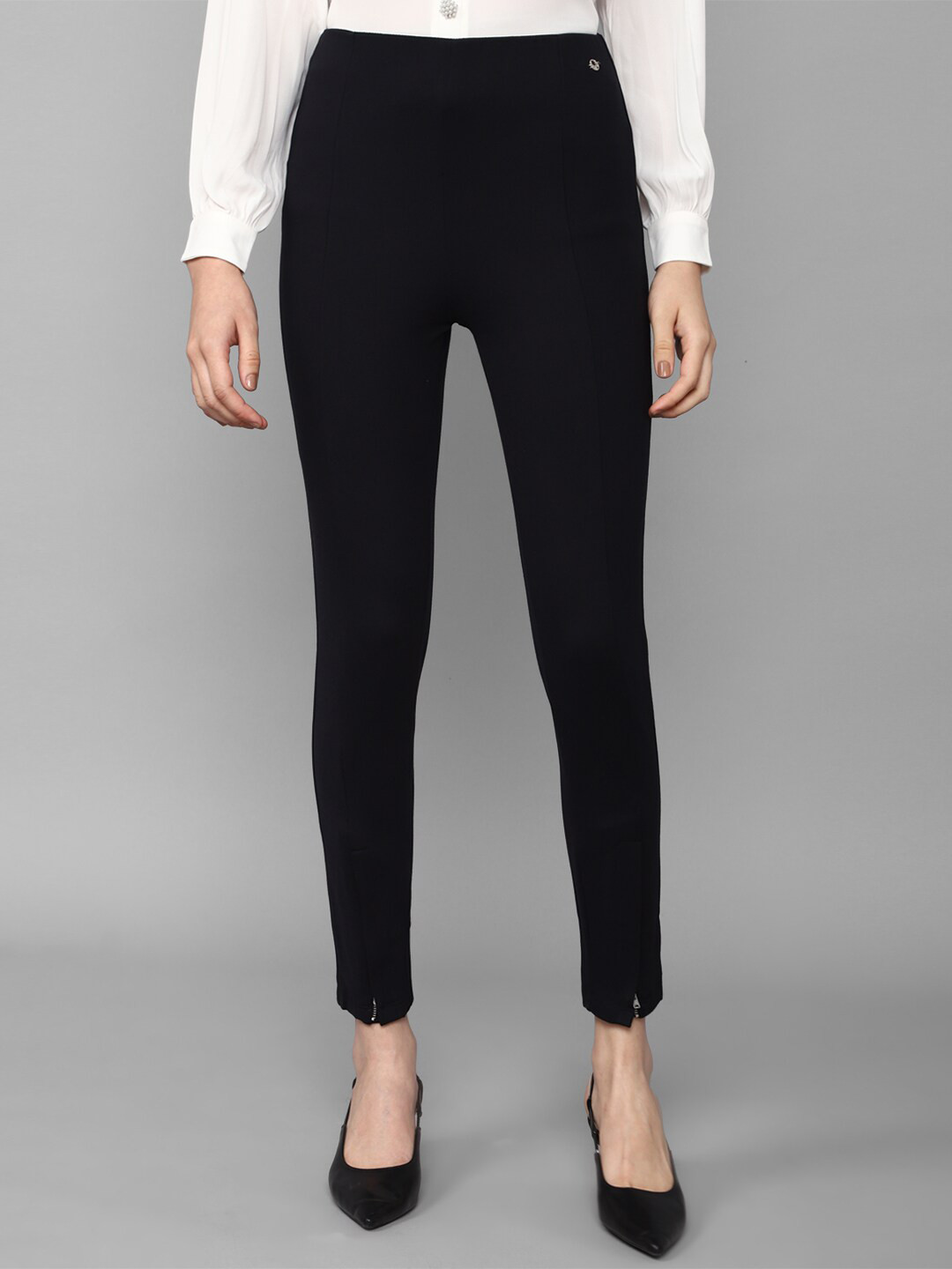 Allen Solly Woman Ankle-length Casual Leggings