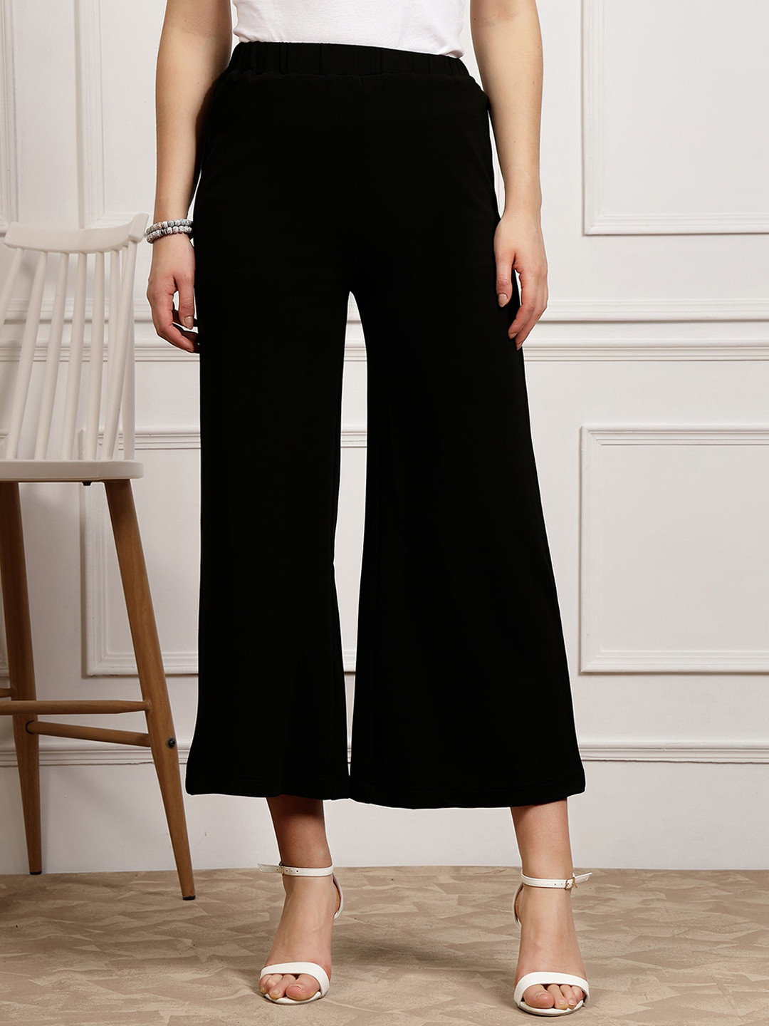 plusS WORX Women Bootcut Trousers