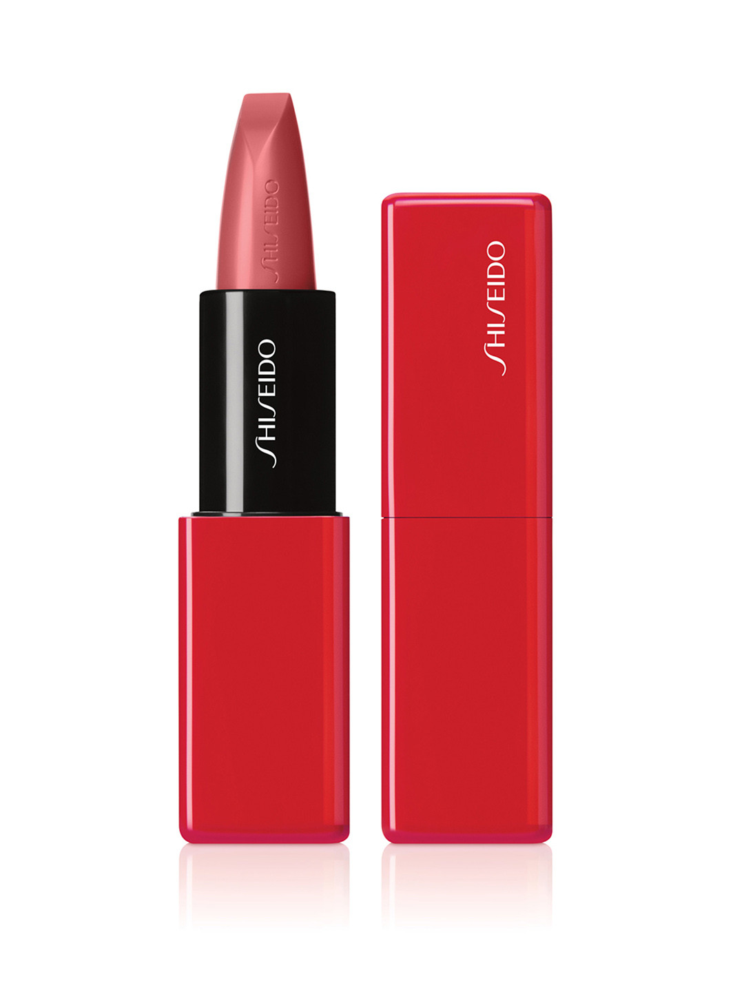 SHISEIDO TechnoSatin Weightless Long-Lasting Full-Coverage Gel Lipstick - Voltage Rose 408