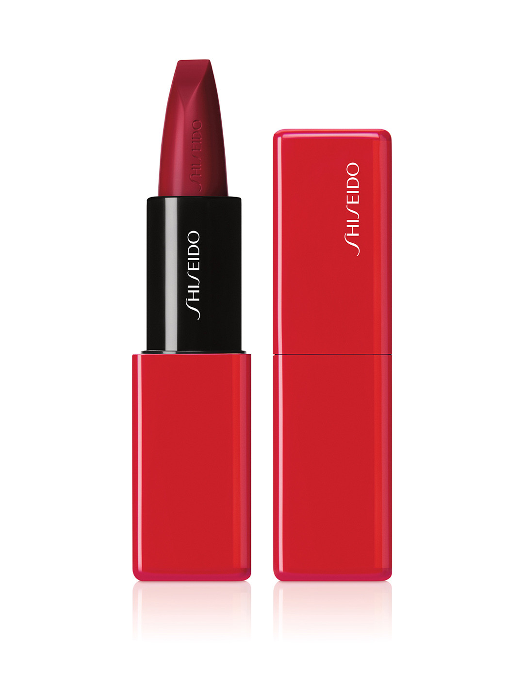 SHISEIDO TechnoSatin Weightless Long-Lasting Full-Coverage Gel Lipstick - Quantum Plum 424