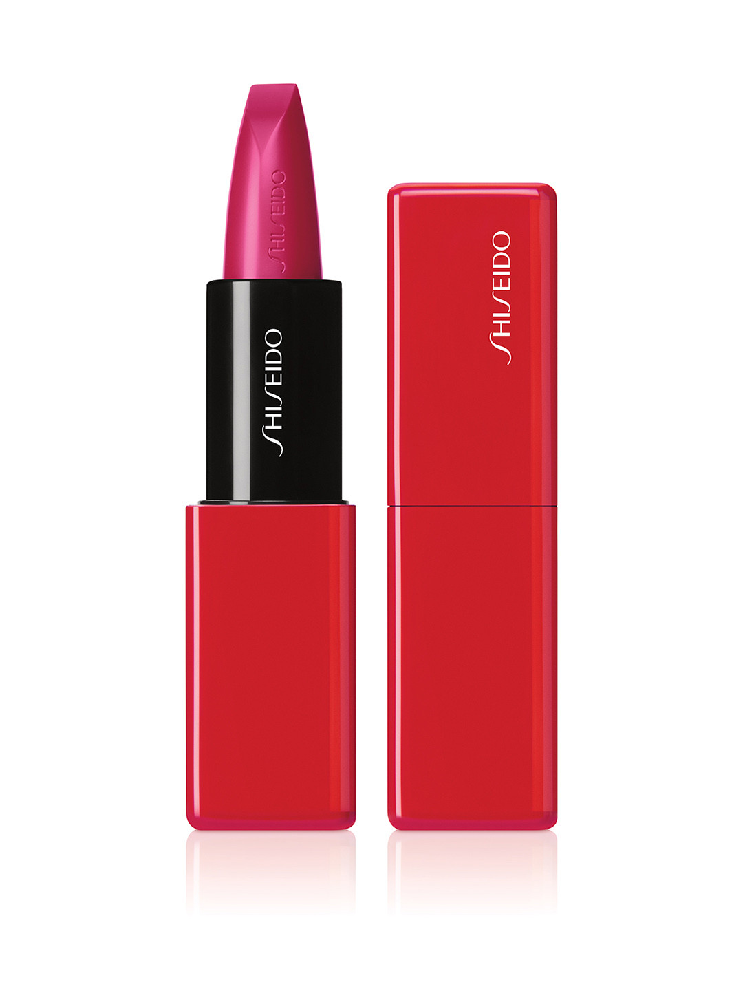 SHISEIDO TechnoSatin Weightless Long-Lasting Full-Coverage Gel Lipstick - Fuchsia Flux 422