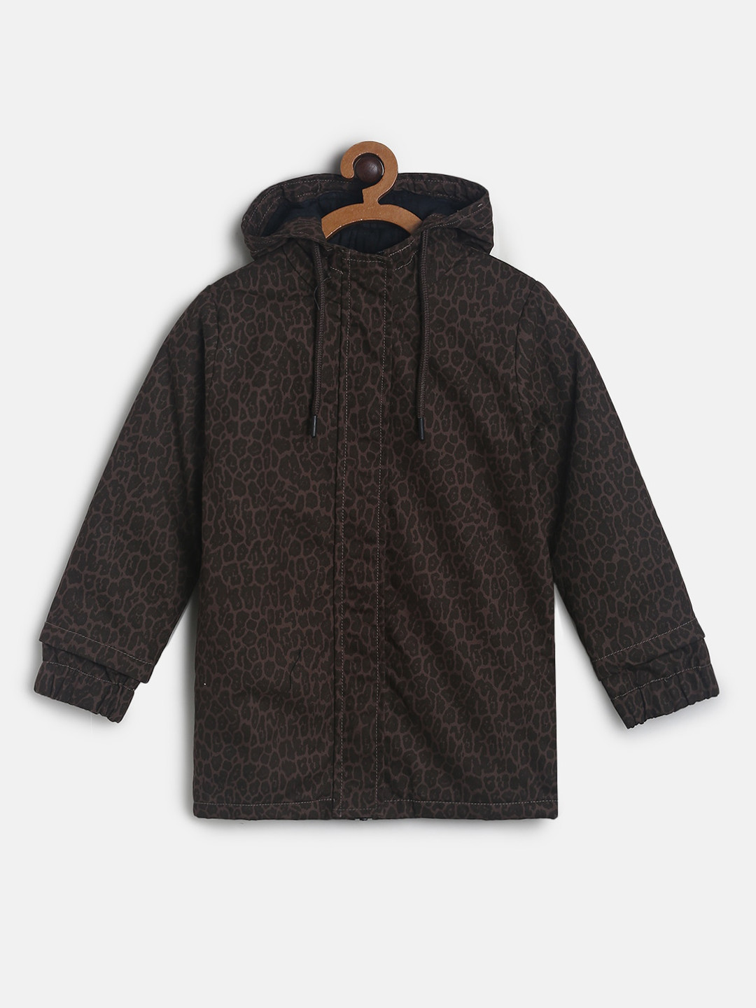 TALES & STORIES Kids Animal Printed Hooded Lightweight Tailored Jacket