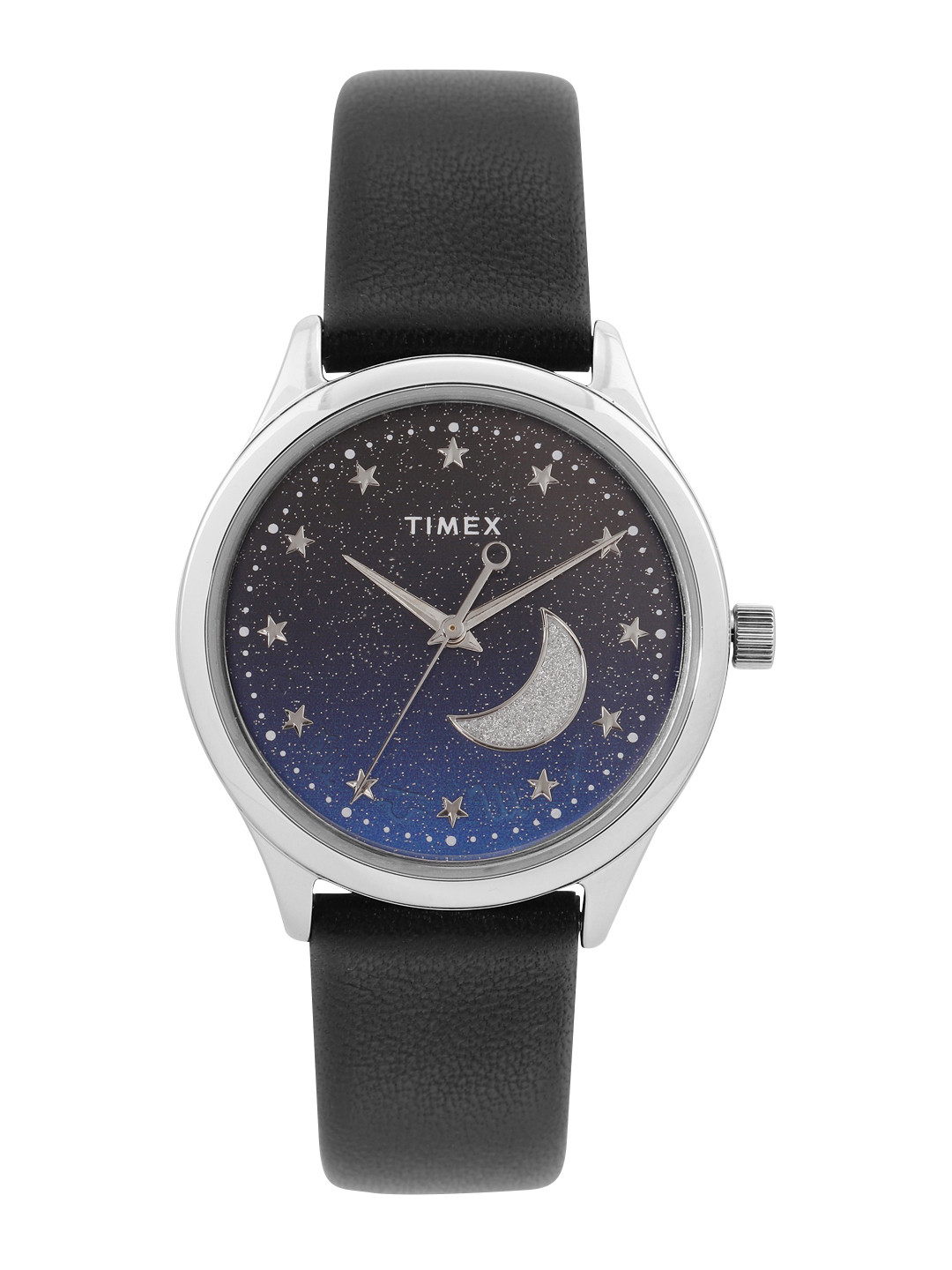 Timex Women Embellished Celestial Dress Analogue Watch TW2V49200JQ