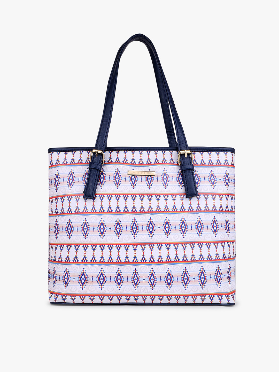 Lapis O Lupo Ethnic Motifs Printed Shopper Tote Bag