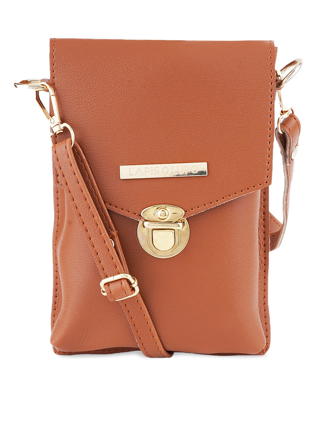 Lapis O Lupo Structured Sling Bag With Buckle Detail