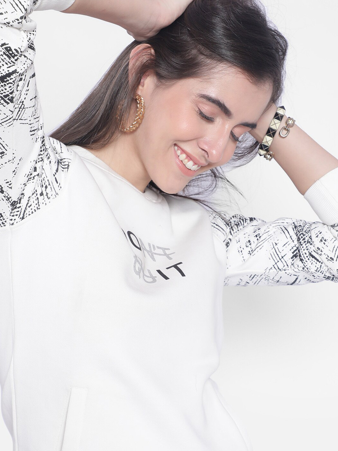 Crimsoune Club Pullover Printed Cotton Pullover Sweatshirt