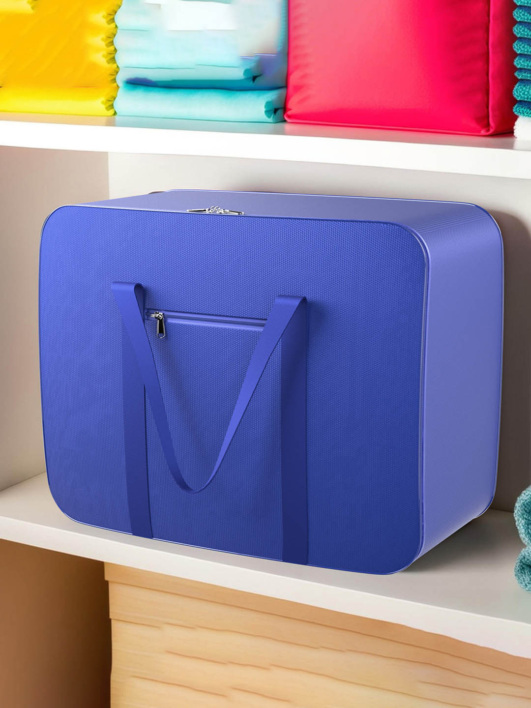 Kuber Industries Blue Multi-Utility Storage Organiser