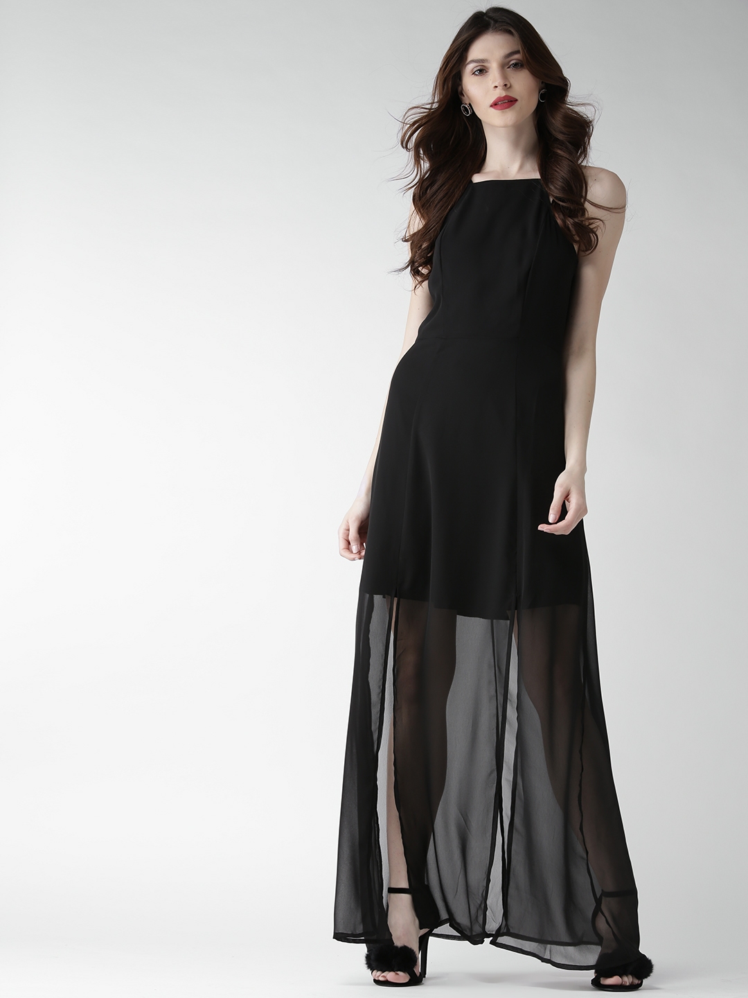 Semi sheer 2025 maxi dress