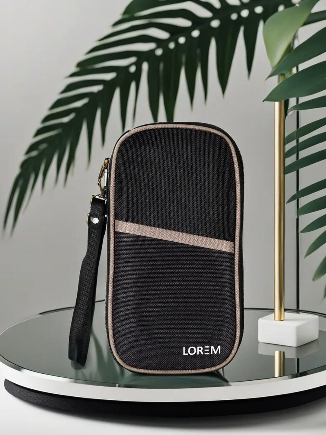 LOREM Unisex Textured Passport Holder