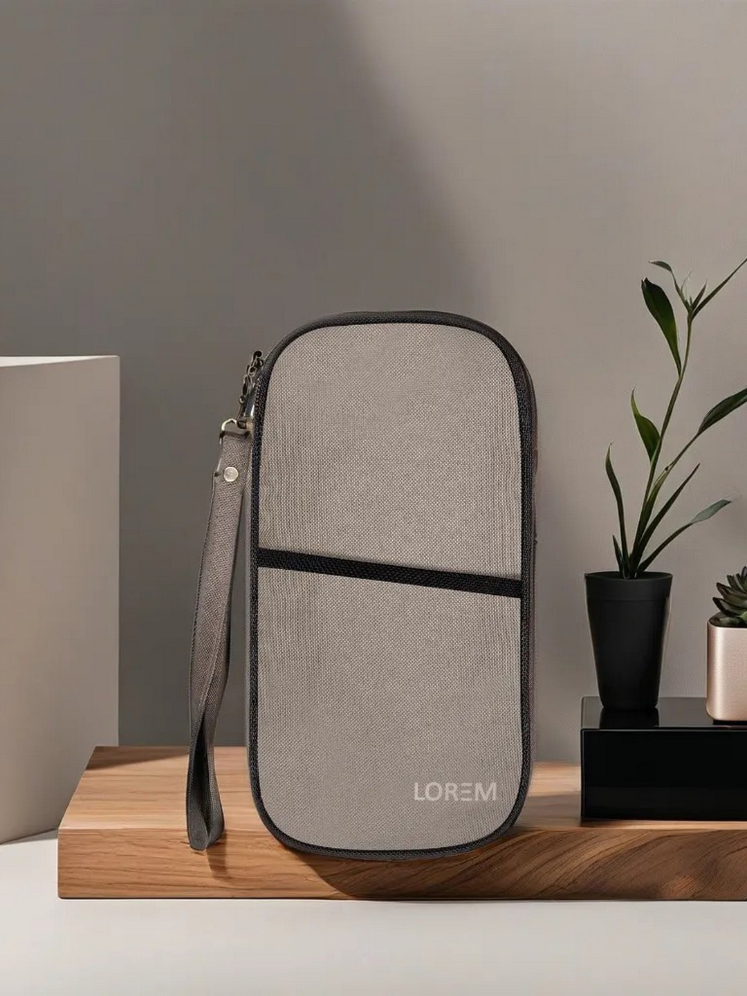 LOREM Unisex Textured Passport Holder