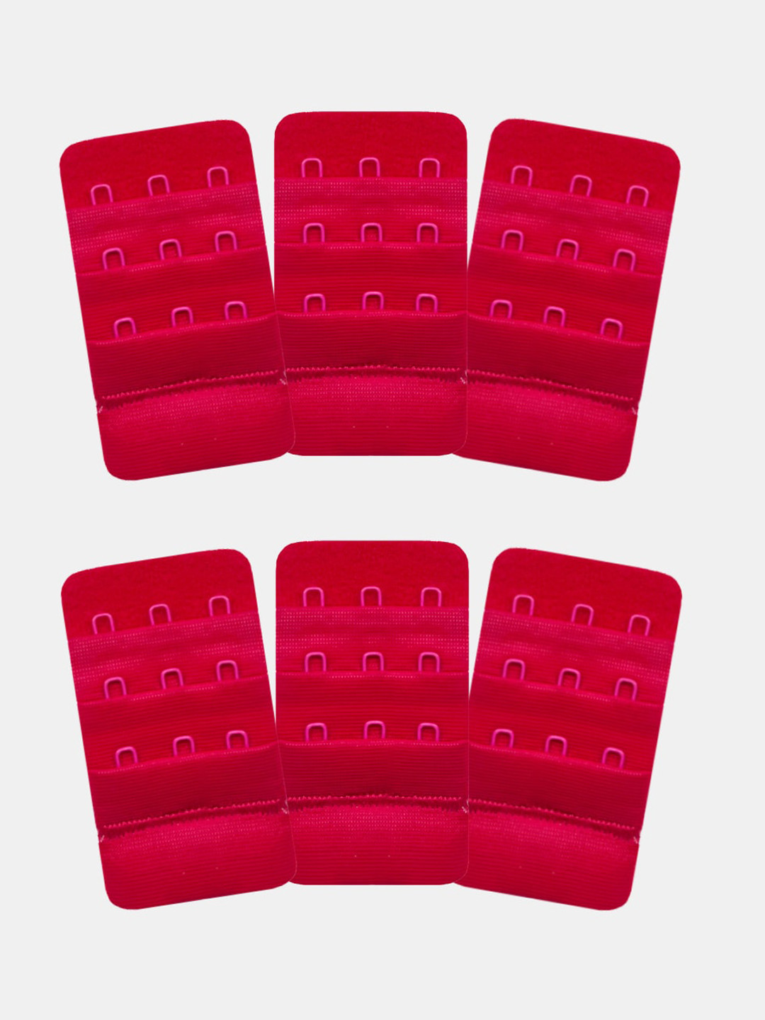 Inner Sense Pack Of 6 Hook & Eye Bra Extenders