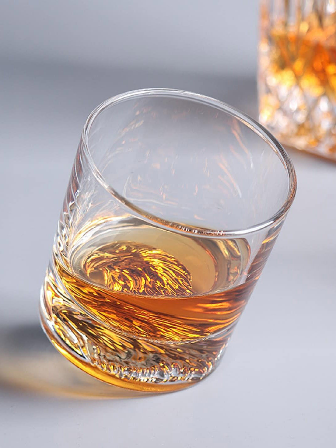 MELBIFY Eagle Face Glass Whisky Glass - 300ml