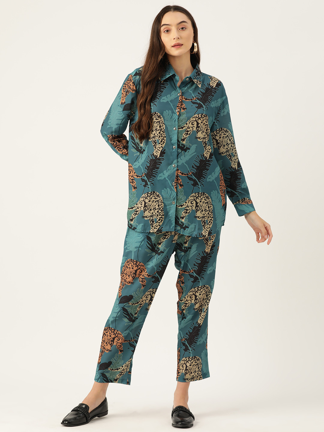 Runway Dreams Printed Shirt with Trousers