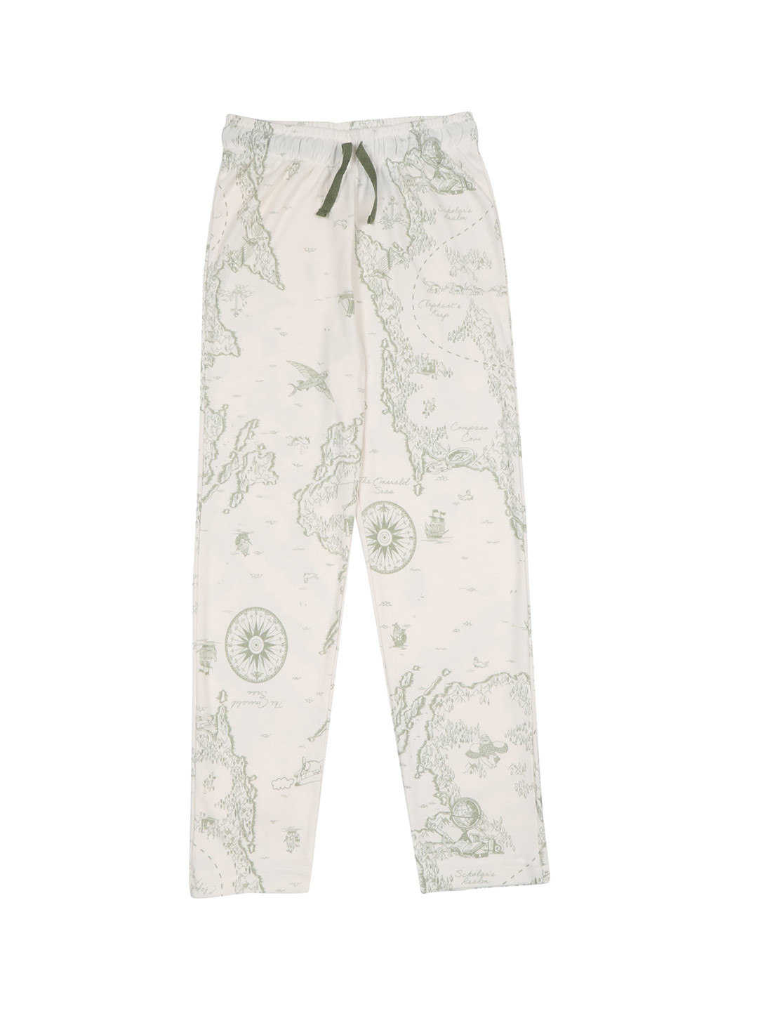 F&S Girls Printed Cotton Lounge Pants