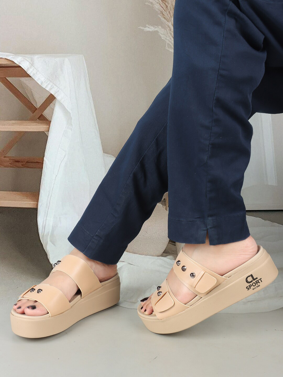Carlton London sports  Embellished Wedge Heels