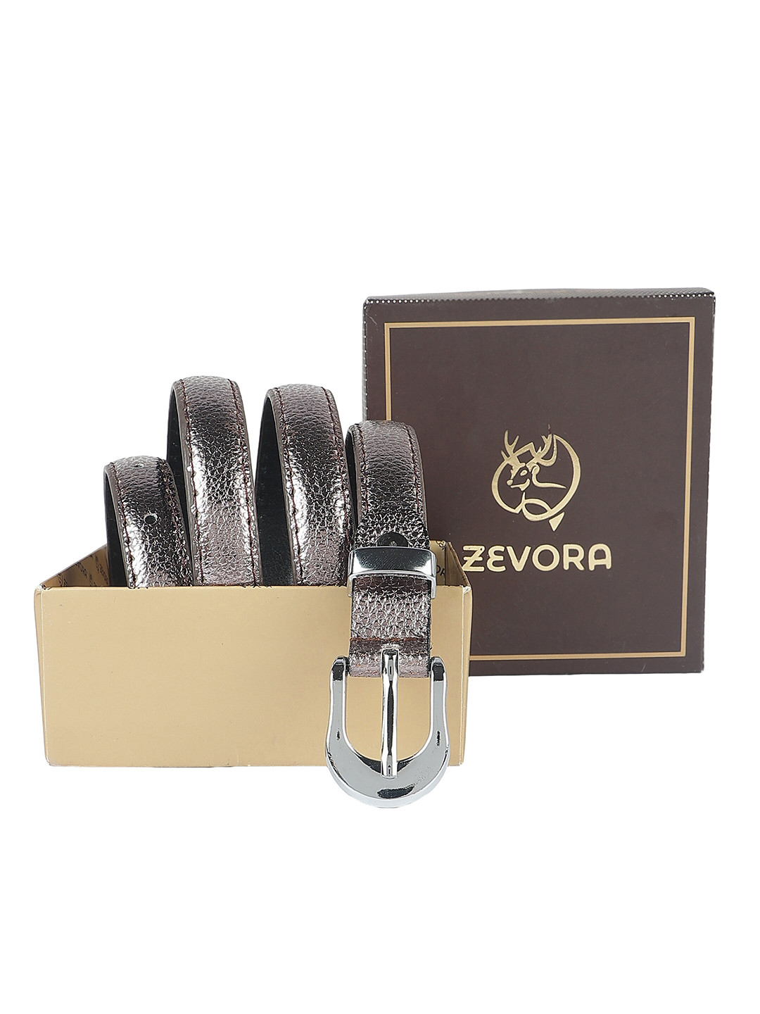 ZEVORA Women Leather Belt