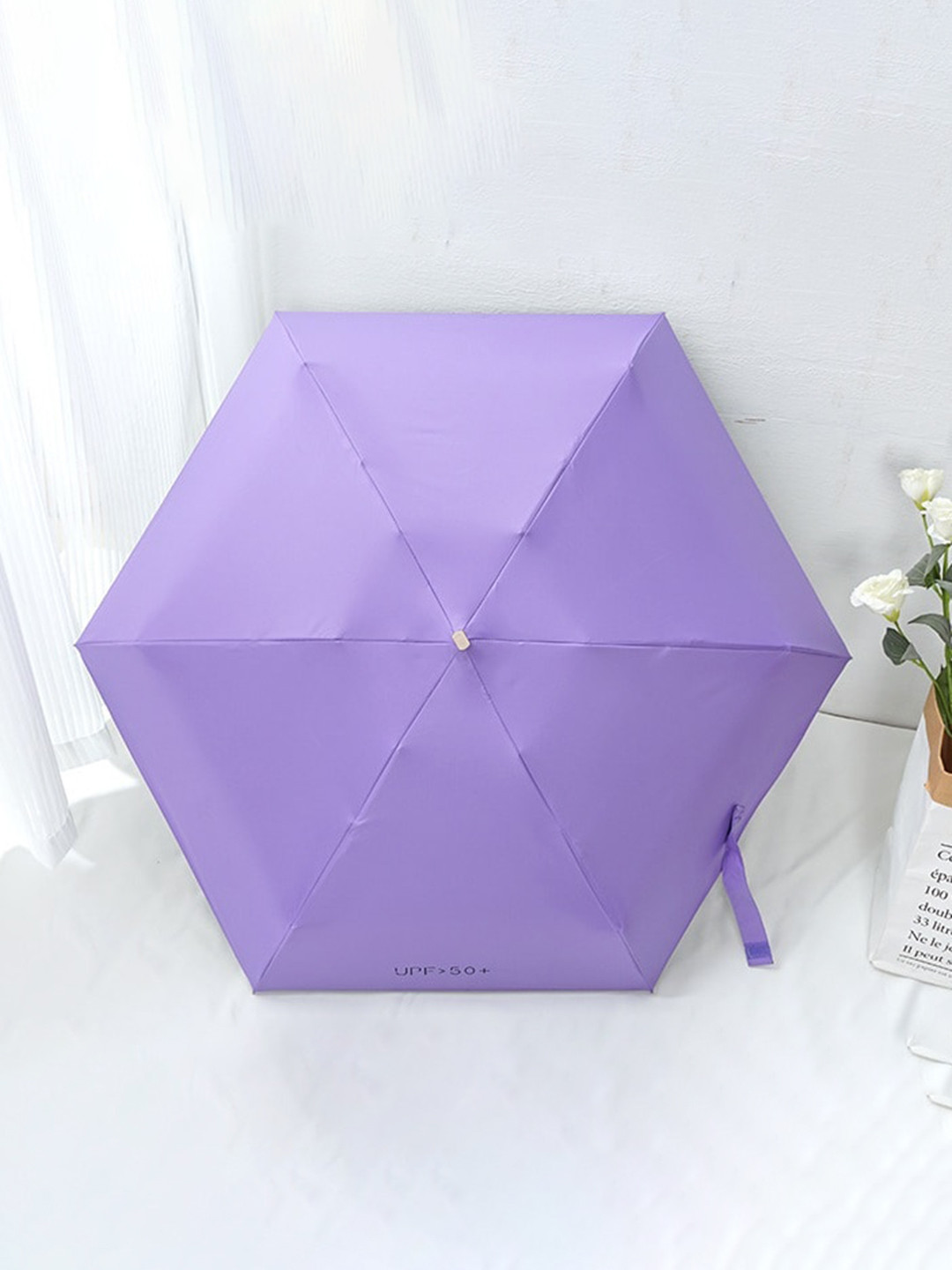 Alexvyan Manual Light Weight Compact Sun & UV Protection Umbrella