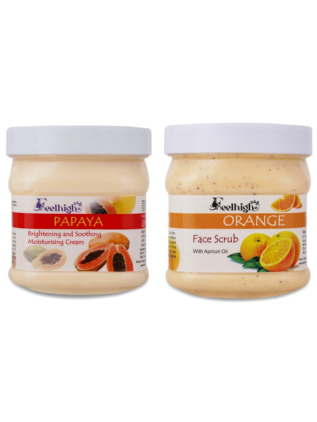 FEELHIGH Papaya Cream And Orange Scrub