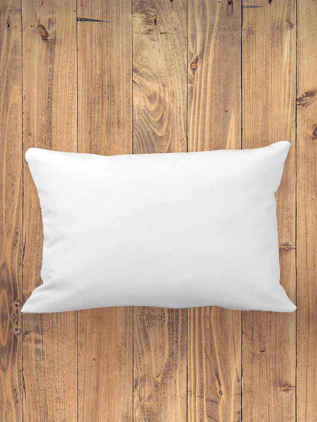ZEBA White Rectangle Microfiber Cushions Insert