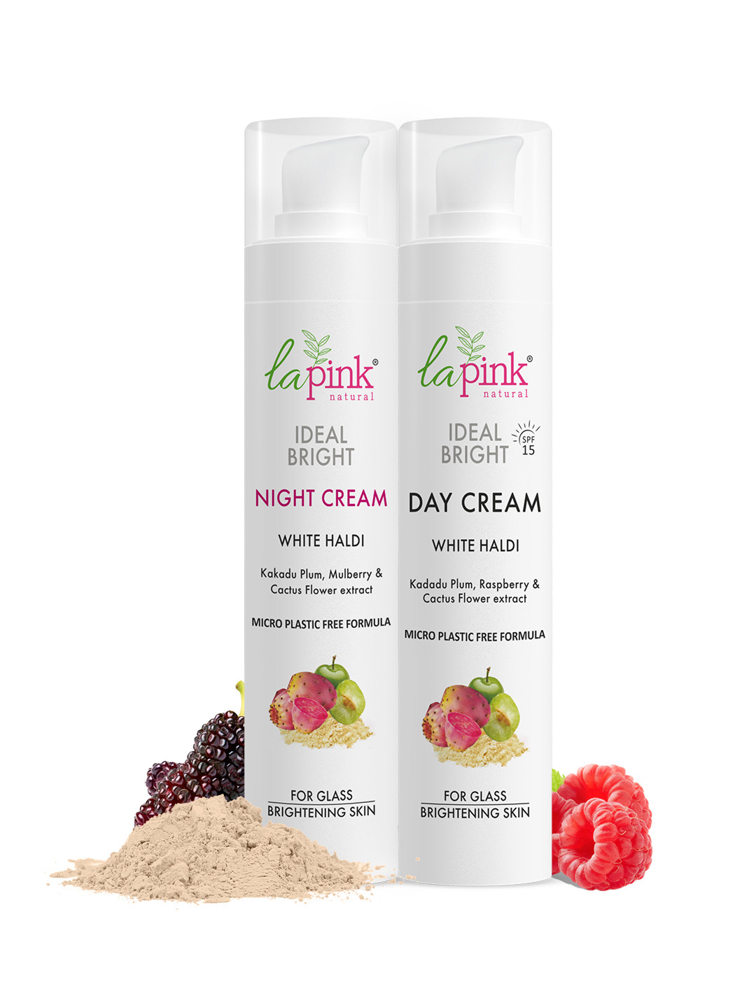 La Pink Ideal Bright Set of 2 Day Cream 50 g & Night Cream 50 g
