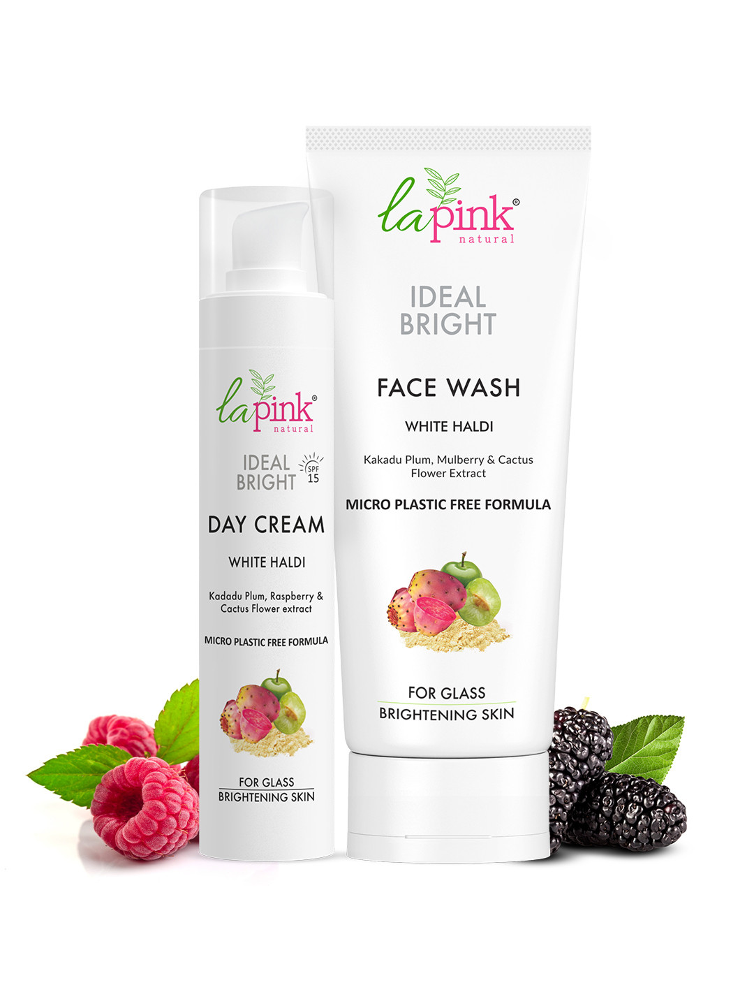 La Pink Ideal Bright Set of 2 Day Cream 50g & Face Wash 100ml