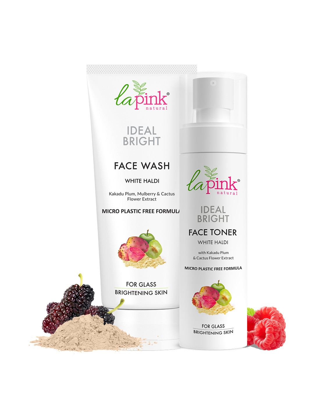 La Pink Ideal Bright Set of 2 Face Wash 100ml & Toner 100ml