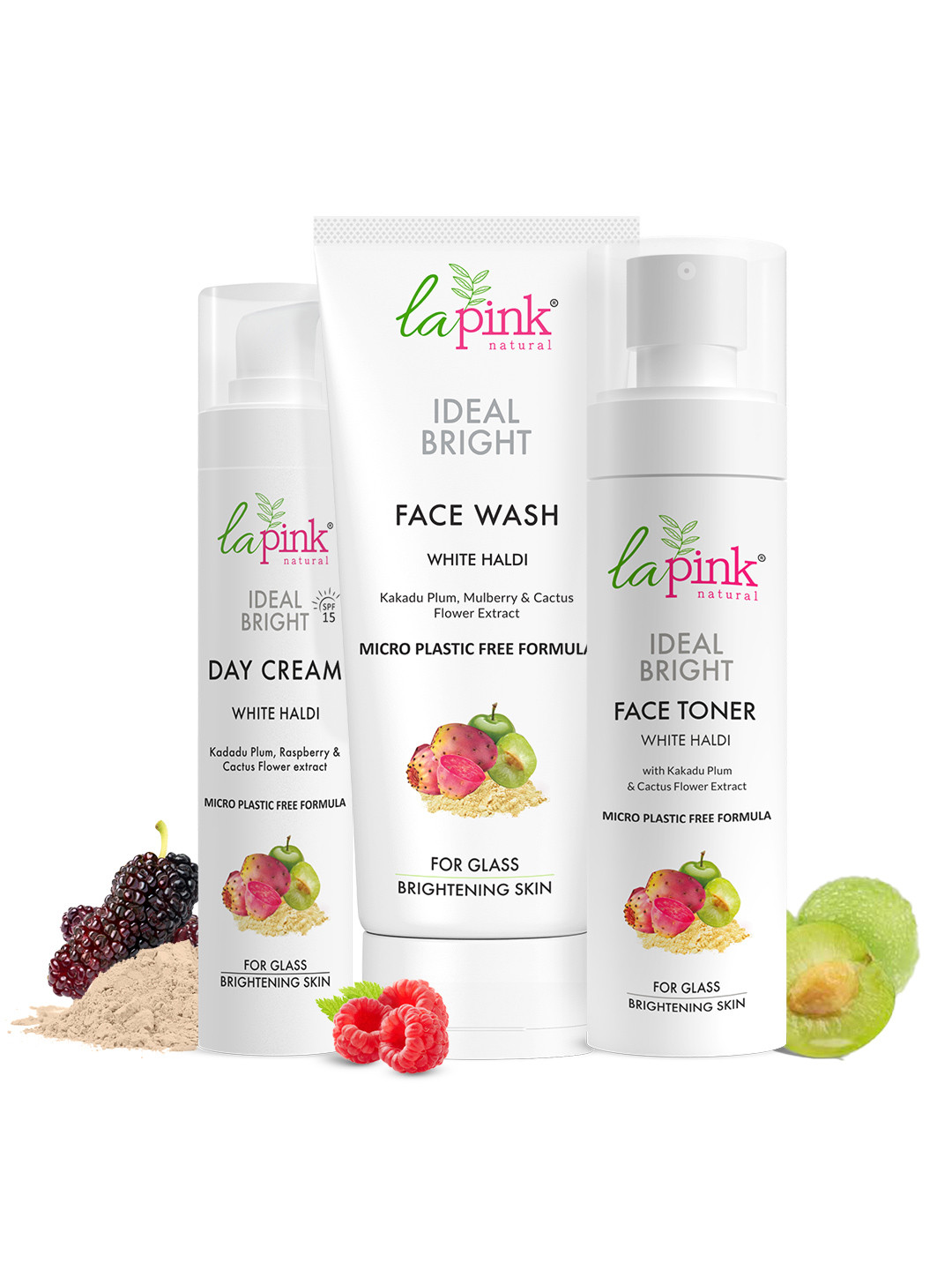 La Pink Ideal Bright Set of 3 CTM Routine Combo