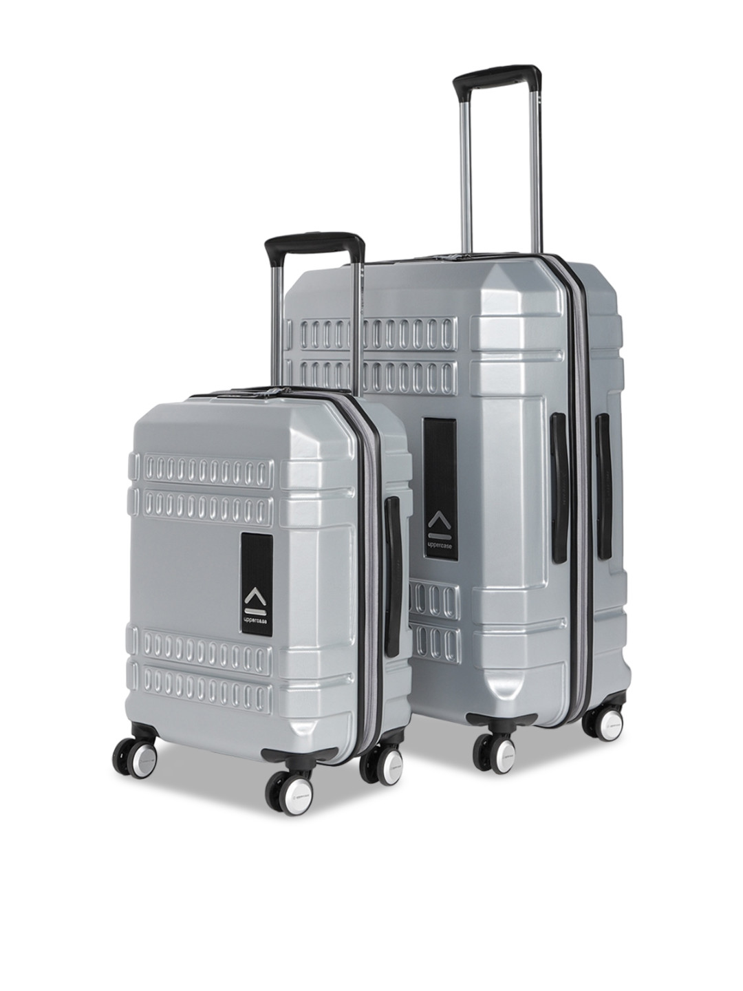 uppercase Set of 2 Hard-Sided Trolley Bag