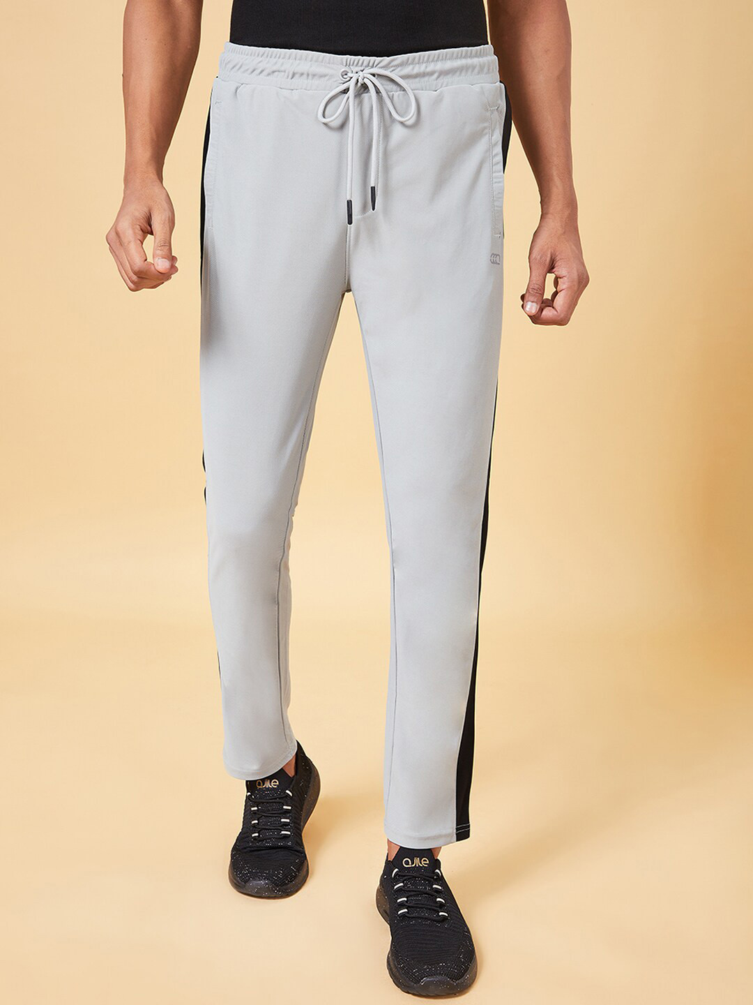 Ajile by Pantaloons Men Side Panel Details Mid Rise Track Pants