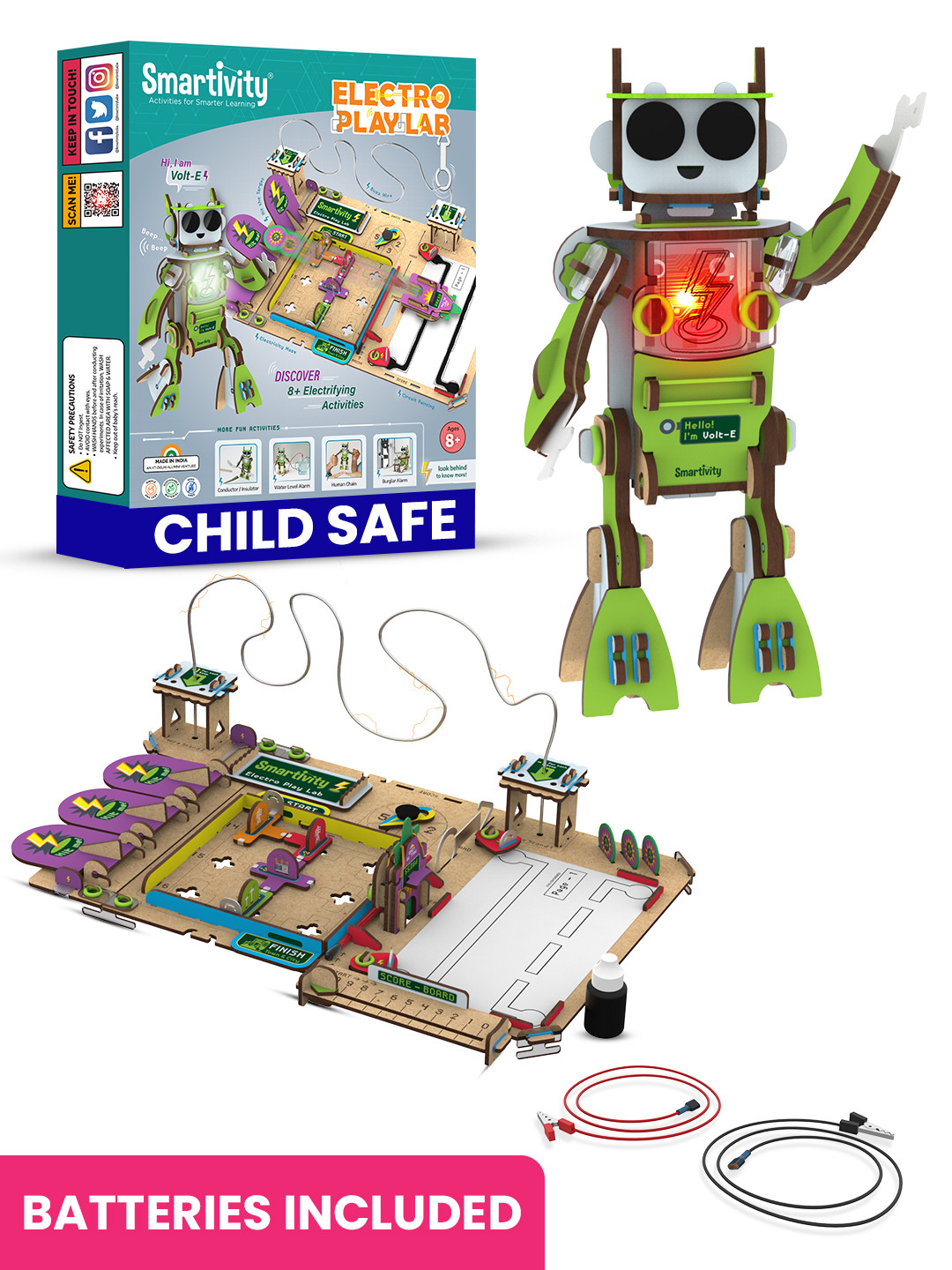 Smartivity Kids Wooden  Electro Play kit