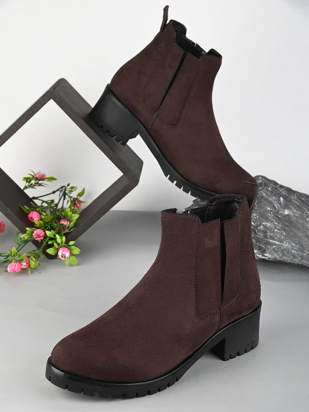Flipkart GefÃ¼ttert Chelsea Boots Schneestiefel Winterschuhe Damen