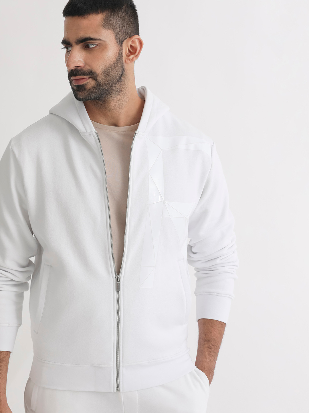 RARE RABBIT Men Kaden Hooded Sweatshirt