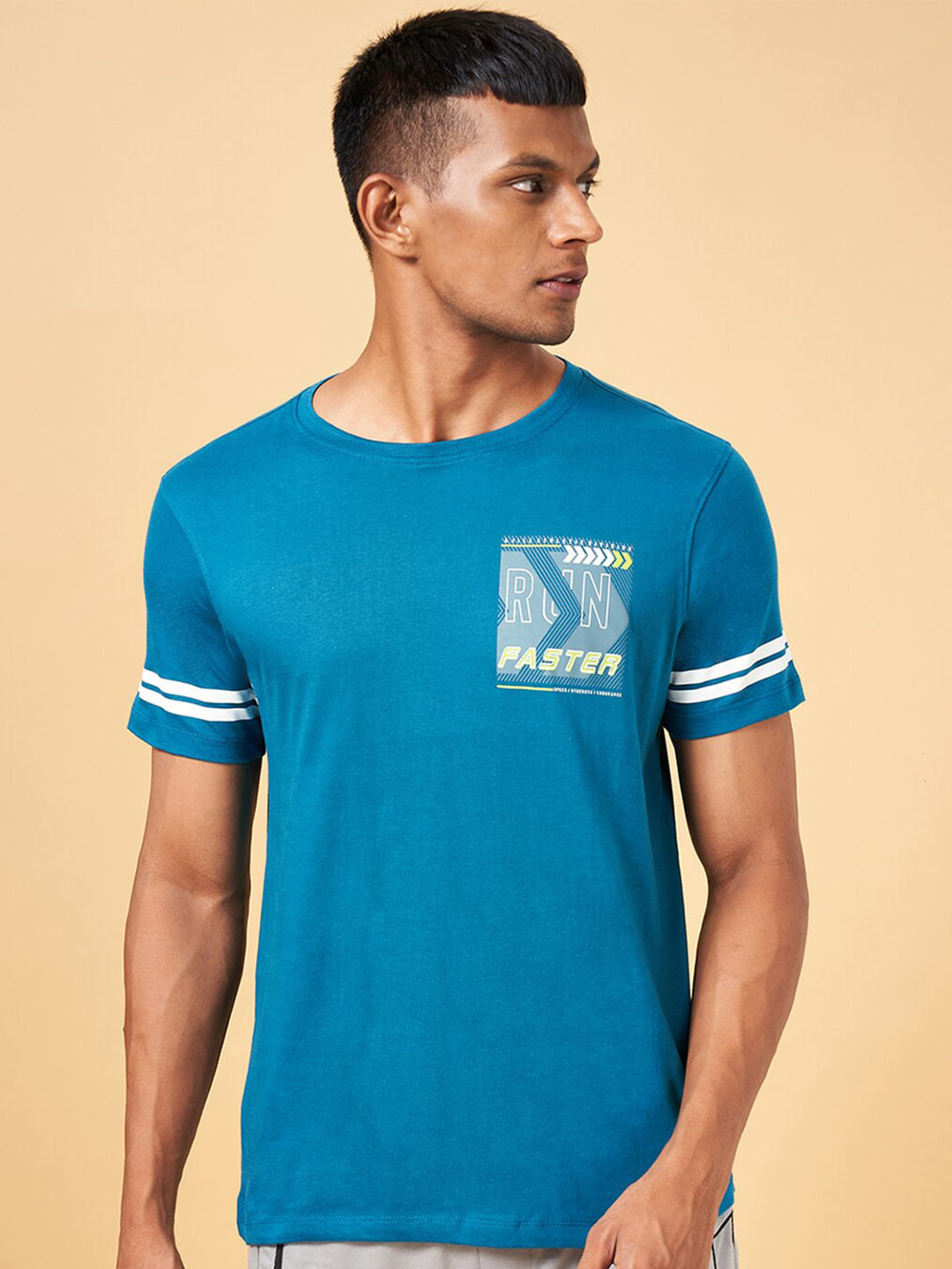 Ajile by Pantaloons Slim Fit Tennis T-shirt