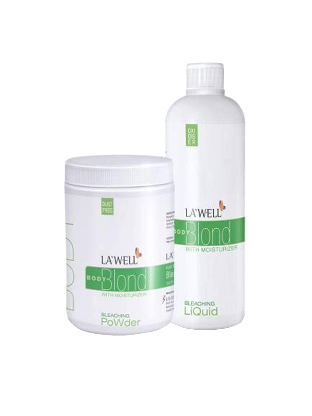 LAWell Professional Blond Body Liquid & Powder Bleach - 400ml