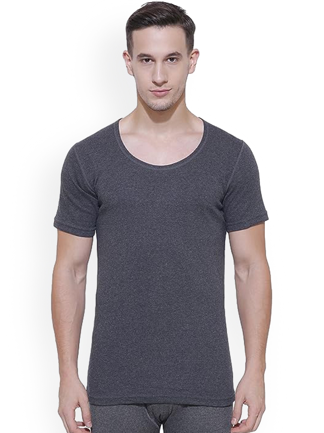 Buy BODYCARE INSIDER Round Neck Wool Thermal Top - Thermal Tops for Men  24359624