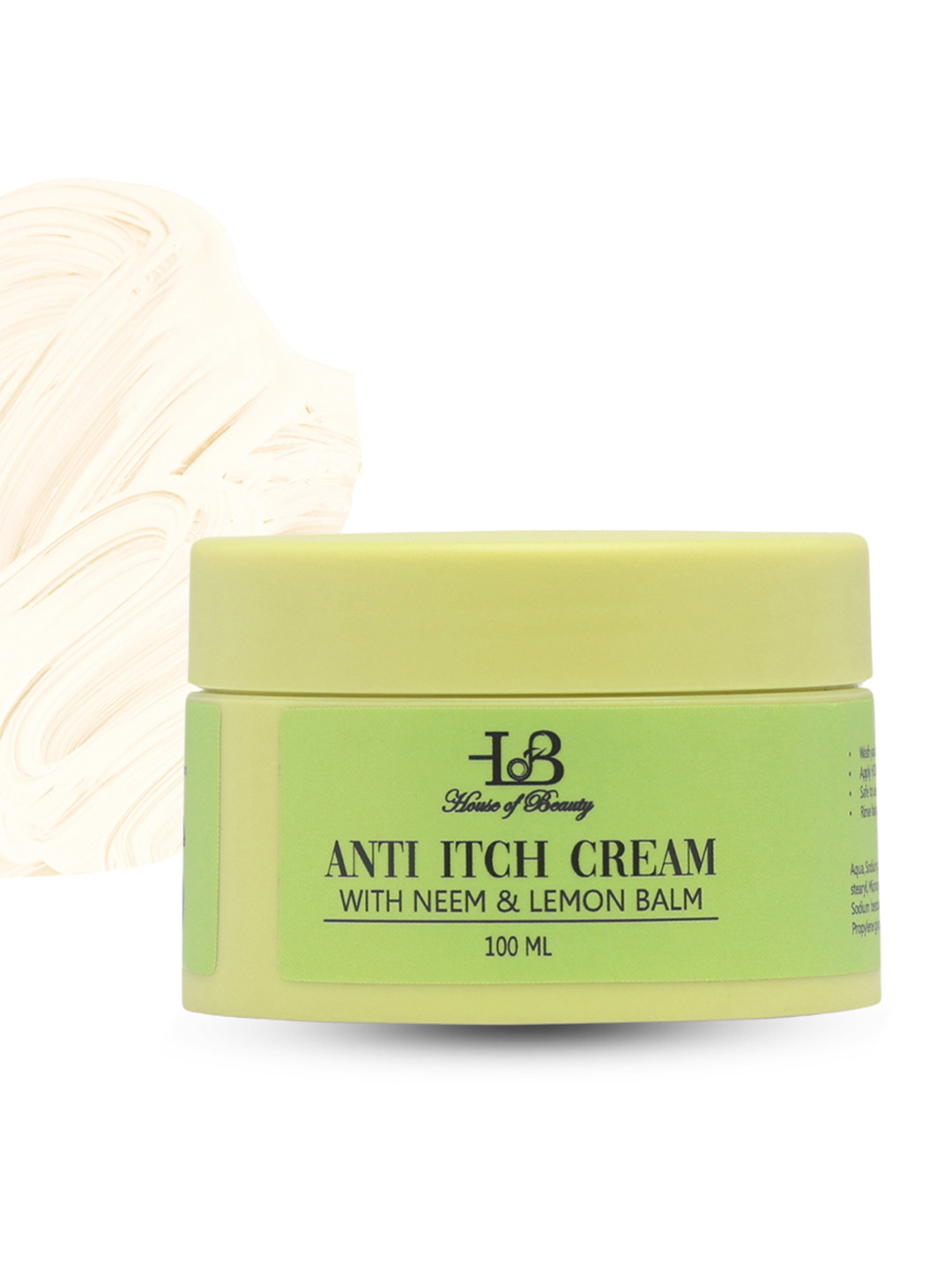 House of Beauty Anti Itch Cream with Neem & Lemon - 100 ml