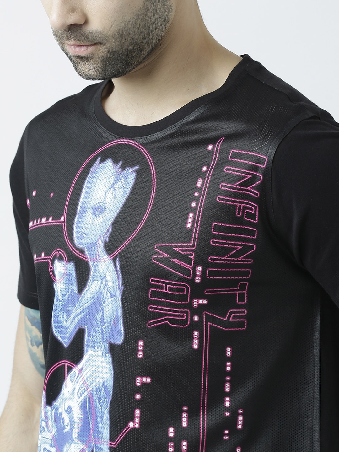 marvel t shirts myntra