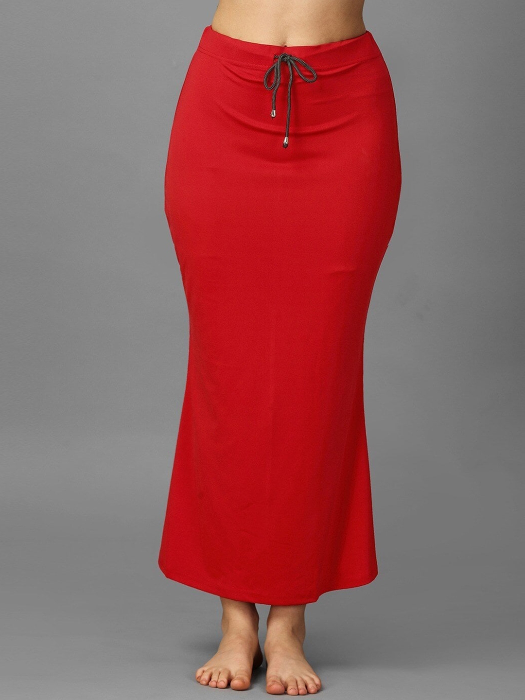Buy Secrets By ZeroKaata Red Plain Skirt Shapewear for Women