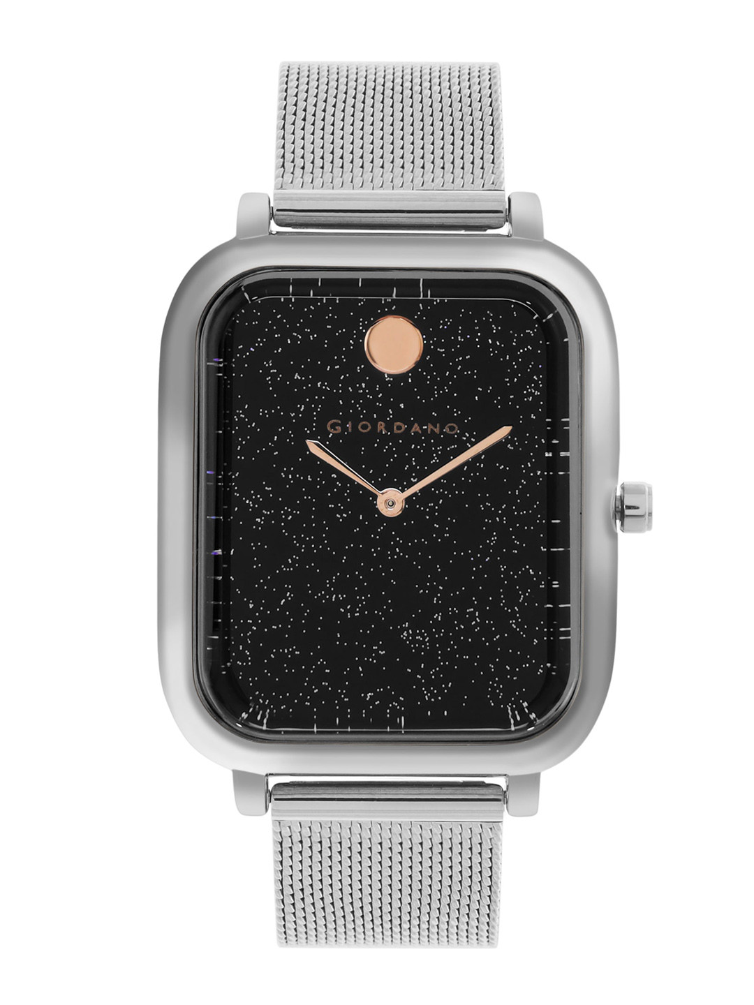 GIORDANO Women Printed Dial & Textured Straps Analogue Watch GZ-60055