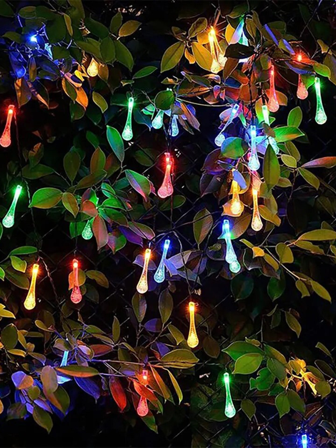 CHOCOZONE 4m Warm Yellow Cylindrical Shape String Lights