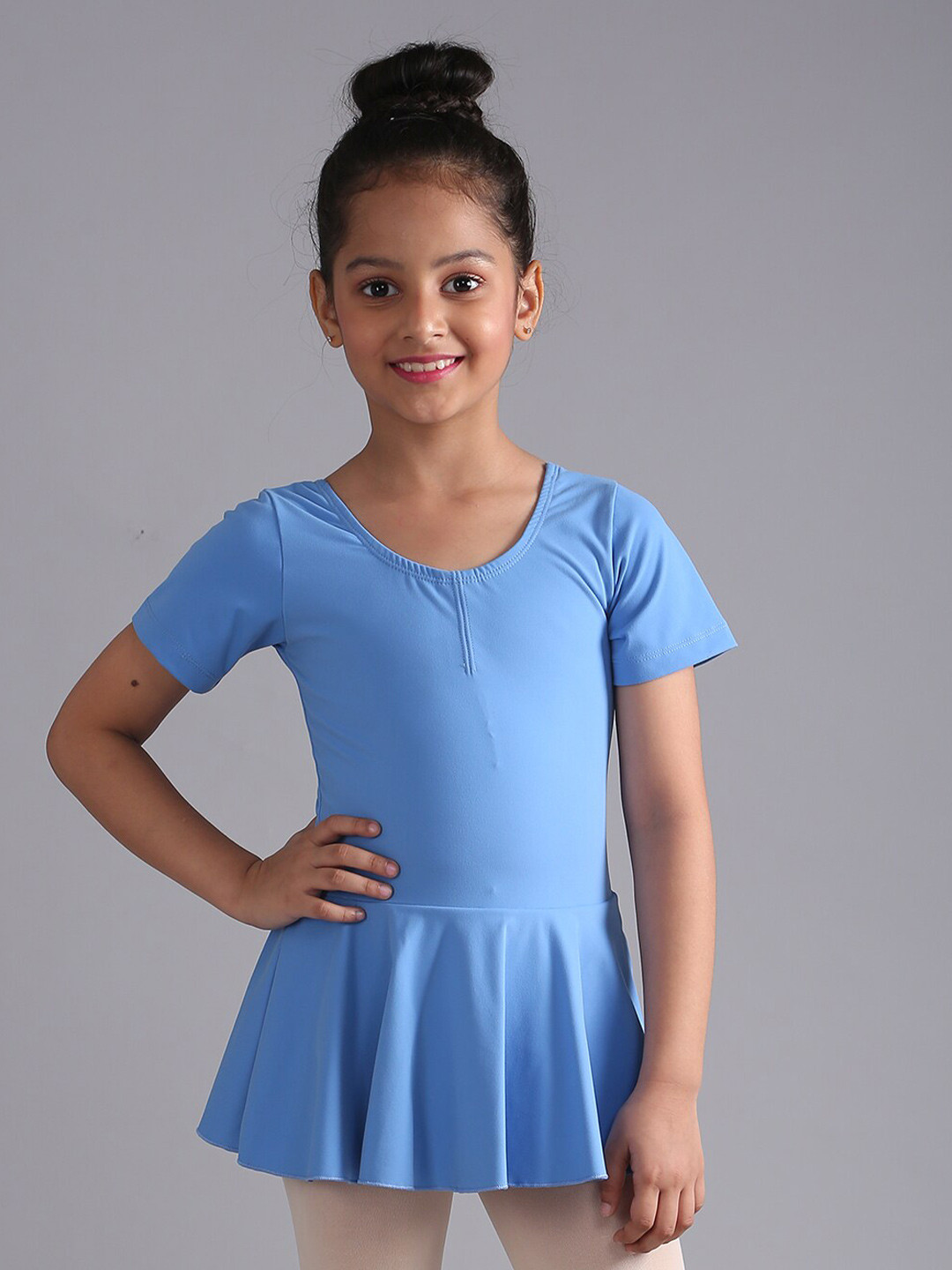 The Dance Bible Girls Fit And Flare Mini Leotard Ballet Dance Dress