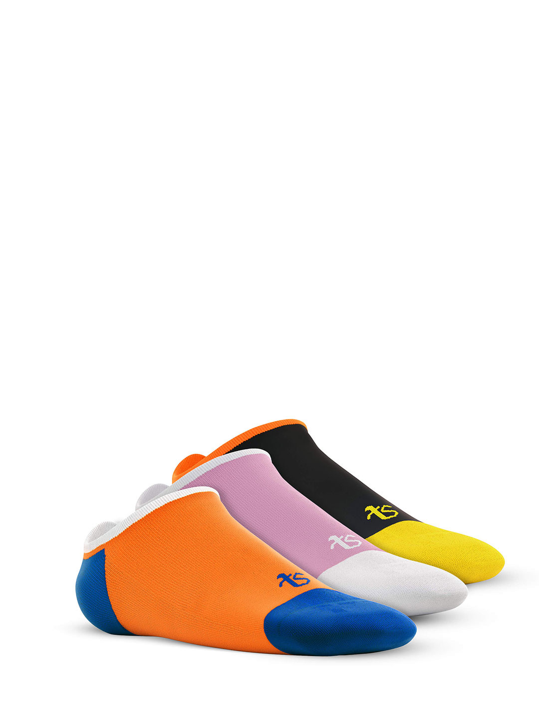 TalkingSox Unisex Pack Of 3 Assorted Soft & Breatheable Shoe Liners