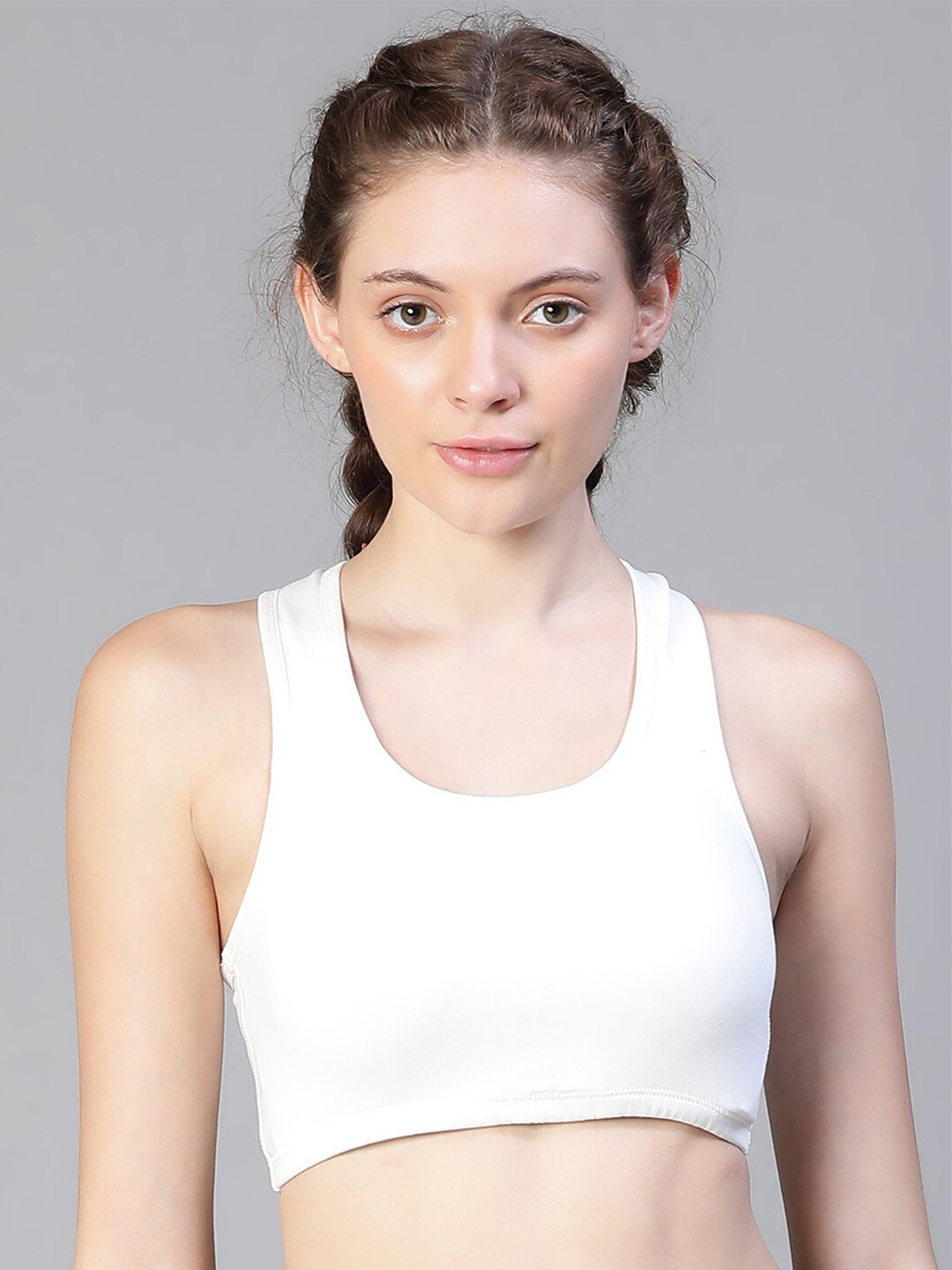 ATHLISIS Medium Coverage Sports Bra With All Day Comfort