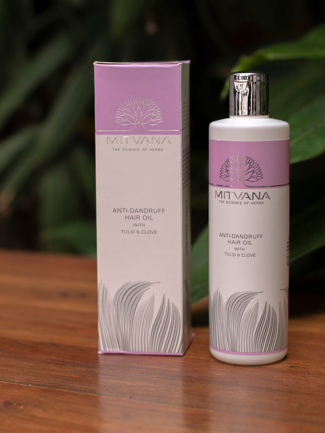 MITVANA The Science of Herbs Anti-Dandruff Hair Oil with Tulsi & Clove - 200 ml