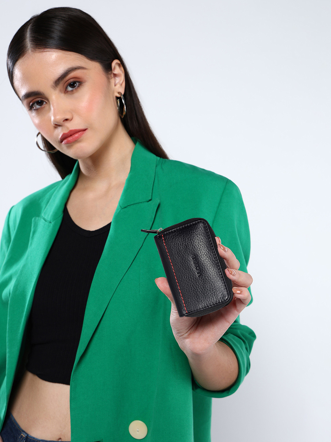 Sassora Premium Leather Small Coin Pouch