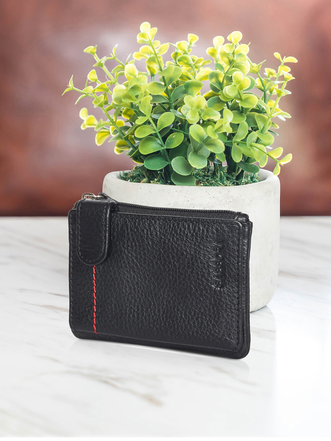 Sassora Leather Small Coin Pouch