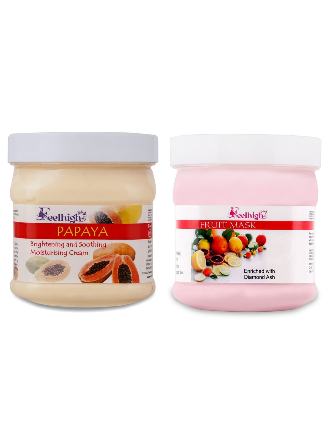 FEELHIGH Papaya Cream & Fruit Mask 1000gm