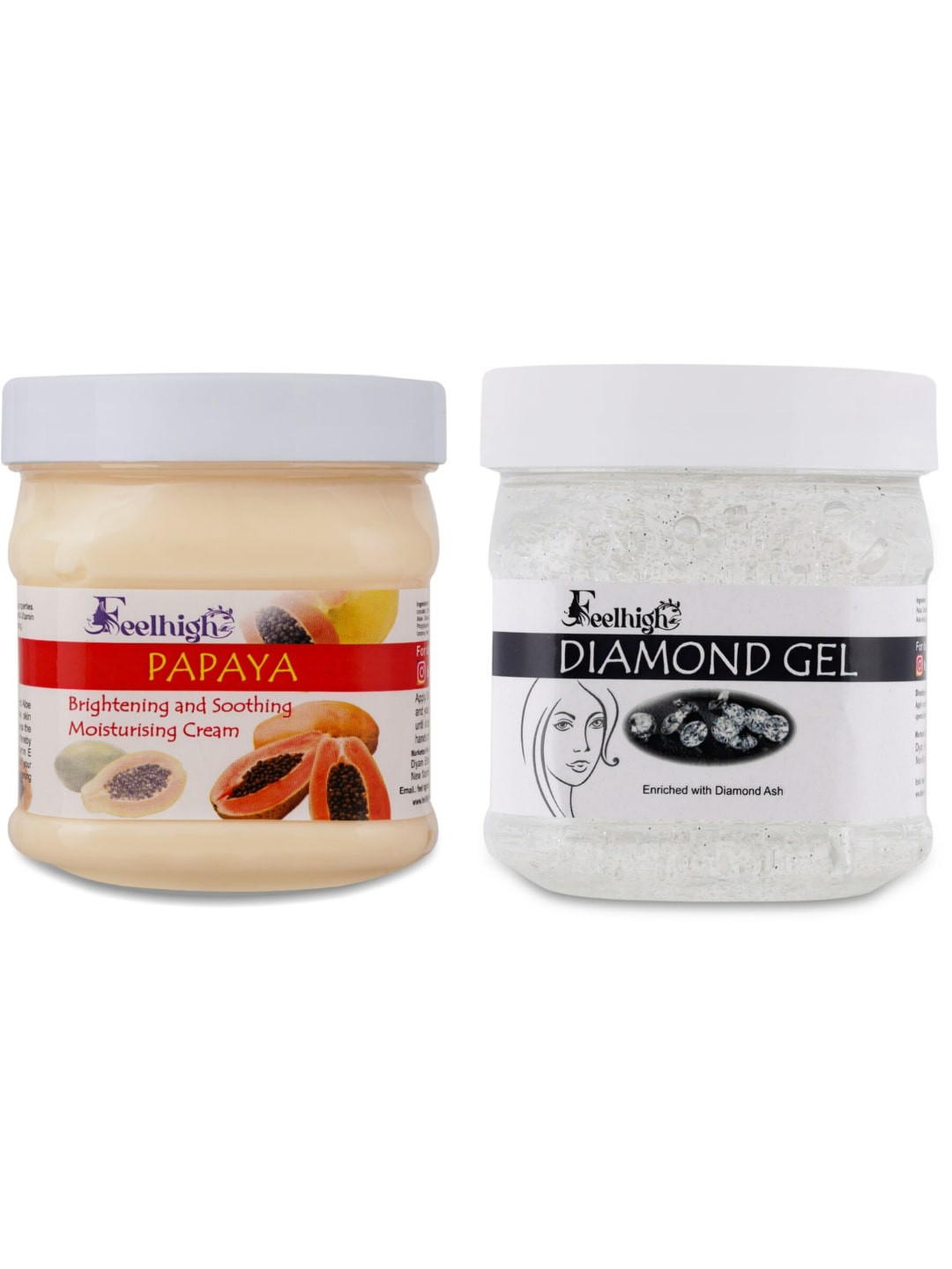 FEELHIGH Papaya Cream & Diamond Gel 1000gm